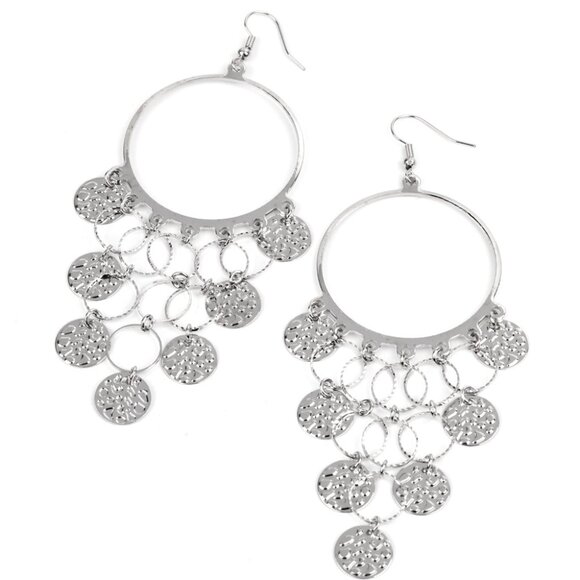 All Chime High Silver Earrings - Picture 3 of 5